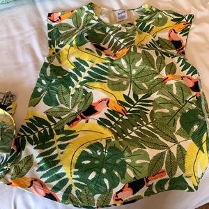 Duluth Trading Co, swim top and swim skort EUC. Size 6.